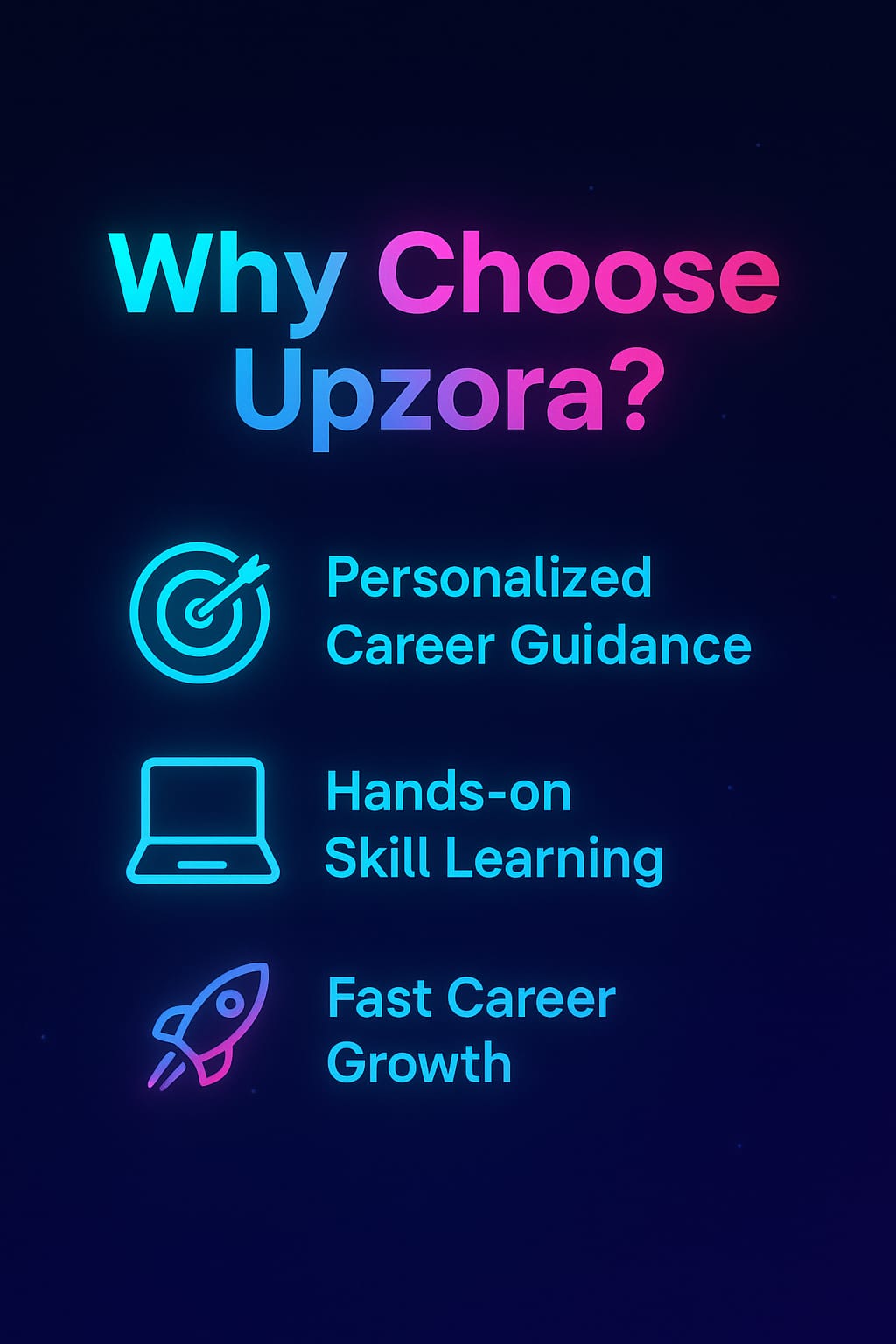 Why choose Upzora